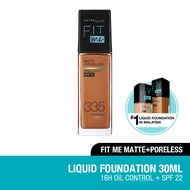 MAYBELLINE Fit Me Matte Liq Foundation SPF 335 Classic Tan