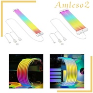 [Amleso2] RGB Power Extension Cable RGB PC Cable Mounting Flexible LED Strip