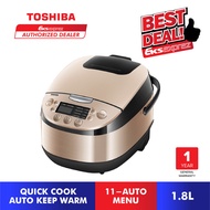 Toshiba Rice Cooker (1.8L ) RC-18DR1NMY / Toshiba Rice Cooker Binchotan (備長炭) Digital Series