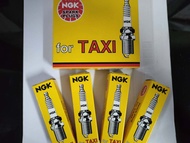 NGK หัวเทียน Taxi BKR6EYA for NGV/LPG (แพ็ค 4 หัว) ของแท้ Made in Thailand โตโยต้า อัลติส แท๊กซี่