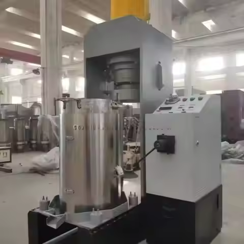 Continuous Commercial Oil Production Hydraulic Huile Olive Avocado Extraction Machine Cold Cocoa But