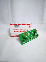 Kit LED VU DISPLAY Power Amplifier Stereo Type RE.089VU/547