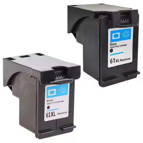 T3EE Cartridges for HP61XL Cartridge for HP Envy4500 HP2620 HP3510 Inkjet Printer Black /Tri-Color 1