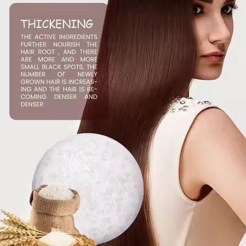 Organic Rice Shampoo Soap Bar Oil Free Conditioning Soap Rice Water Protein Nourishing Anti-loss Hai