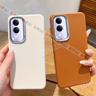 Luxury Soft Leather Pattern Phone Case For VIVO Y29s Y29t Y19s Pro VIVOY29S VIVOY29T Business Phone 