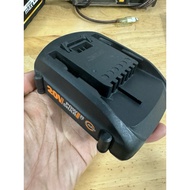 Worx orange battery circuit cover