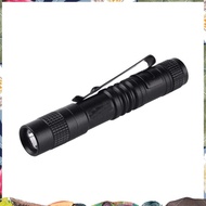 Flashlight pen torch Super Small Mini AAA XPE-R3 LED Lamp Belt Clip Light  with