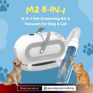 M2 8-in-1 Pet Grooming Kit & Vacuum for Dog & Cat