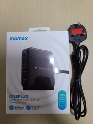 全新未開盒New MOMAX ONEPLUG 100W 4-Port GAN Desktop Charger UM33