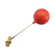 HILABEE Water Tank Float Valve Switch Flow Control Valve Auto Fill Shut Off Brass Float Valve for Po