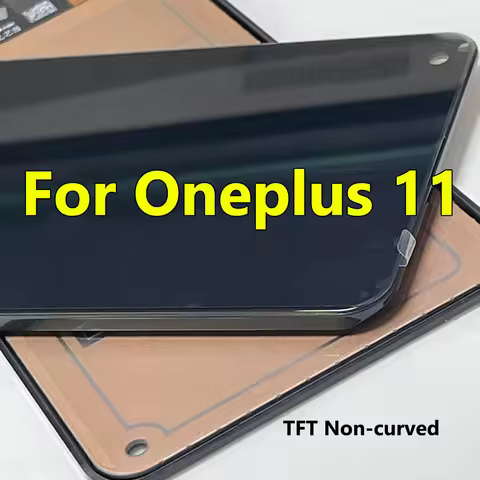 TFT No Frame For Oneplus 11 CPH2449 CPH2447 PHB110 Screen LCD Display Touch Replacement Non-Curved S