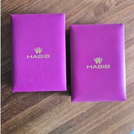 Habib Jewels necklace box. Kotak rantai