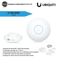 Ubiquiti UniFi U7‐LR Long Range Wi‐Fi 7 Dual‐Band U7 LR Access Point with 5 Spatial Streams & 2.5 Gb