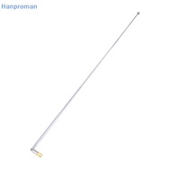 Hanproman> 1Pc 37cm 5 Section Telescopic Stainless Steel AM FM Radio Universal Antenna well