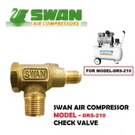 SWAN AIR COMPRESSOR DRS-210 CHECK VALVE SPARE PARTS