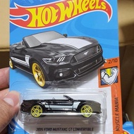 Hotwheels Ford Mustang GT Convertible BlackOriginal