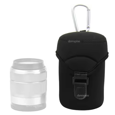Mirrorless DSLR Camera Lens Pouch Bag Lens Case for Canon EF-M 18-150mm 18-55mm 55-200mm for Sony fo