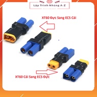 [Lập Trình Nhúng A-Z][G184] XT60 to EC5 Adapter: Male to Female & Female to Male