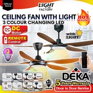 💡LED CEILING FAN💡DEKA F5DC LED PRO / FANZO TURBO LED Champion / ECOLUXE ECO-556LED DC Motor Ceiling 