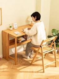 Order to wp: 6065 7831 Folding table 折疊書桌電腦 辦公桌學生家用小型實木工作台
