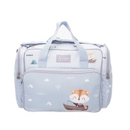 Omiland Tas Bayi Kecil Medium Besar Feather Sailor Alpaca Series Print Original