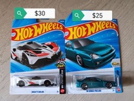 Hotwheels Hot wheels Bugatti Bolide, Honda Prelude