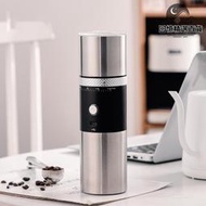 高端戶外可攜式咖啡機小型家用咖啡壺研磨沖泡一體咖啡杯電動磨豆機