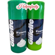 Gillette foamy lemon lime shaving cream / Gillette Foamy Menthol Shaving Foam