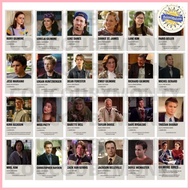 ☎ ❈ ❀ SET 24pcs Gilmore Girls Characters Waterproof Poster Print Pack Minimalist Merch Merchandise