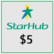 [Coupon Friendly] Starhub Prepaid Top-Up/ Mobile Top-Up SGD$5.00 (Singapore)