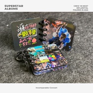 Spike Mayday Lyrics Book Keychain Creative Cute Fun Lyrics Flip High-value Acrylic Bag Keychain Limi