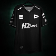 H2bet Team Club Summer Jersey 2025 Men CS2 DOTA2 Esports LOL Fashion Round Neck Top
