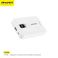 Awei Charger P185K 15W Wirless Magnetic Power Bank For iPhone 16 10000mAh Support PD22.5W USB A Outp