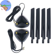 Homestore WiFi6 WiFi7 2.4G/5.8G/6G Tri Band External Antenna 12dbi  Router Antenna RP-SMA  Router An