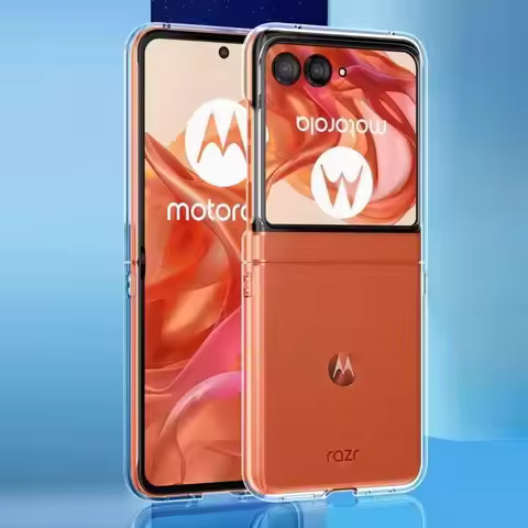 For Motorola Razr 50 60 Ultra Transparent Phone Case for Moto Razr50 50Ultra Razr60 60Ultra PC Hard 