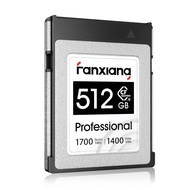 Fanxiang CFexpress TypeB 512GB Card, PCle Gen3x2 NVMe1.4 Maximum Read Speed 1700MB/s Typeb Memory Ca