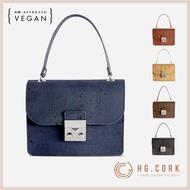 High Quality Mini Cork Women's Crossbody Bag CK247 – Vegan Leather, Handmade Portugal, Fireproof