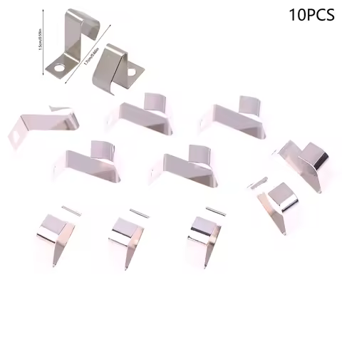 10PCS SMT Battery Contact 5231 Leaf Spring for a AA CR2 CR123A 9V Battery - Electronic Component