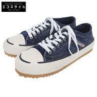 Diesel S-PRINCIPIA LOW X 男款運動鞋，靛藍色 x 白色，尺寸 27.0cm (40)，成色極佳。 [二手]