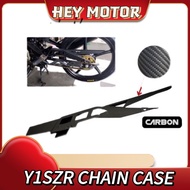 Y15 Y15ZR / Y16 Y16ZR CHAIN COVER CHAIN CASE COVER RANTAI (CARBON) YAMAHA KZR hypertech KOZI cutting