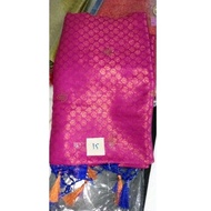 kubera pattu silk saree rich pallu, with stone work and copper saree