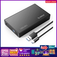 [sgstock] ORICO 3588US3 Tool Free Screw-Less USB 3.0 3.5-inch External Hard Drive Enclosure Adapter Case for SATA HDD an