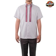 Deped uniform 2025 2026 Sublimation Men's Large Size Teacher's Shirt Casual Men's Shirt Uniform Top 