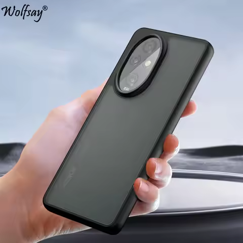 Matte Transparent Phone Case For Honor 200 Pro Case Full Edge Matte Back Cover For Honor 200 Pro Cas