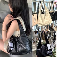 New Niche One-Shoulder Crossbody Bag Korea depound French Bow Tote Bag Female Large-Capacity One-Sho