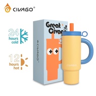 CIVAGO(36oz)Extremely large capacity water bottle, suitable for both hot and cold water. CIVAGO tumb