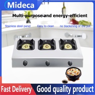 Mideca Commercial 6 Burner Gas Stove Stainless steel 4 Burner Gas Stove Heavy Duty  Gas Stove Home K