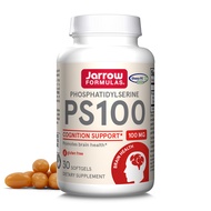 Jarrow Formulas PS100 Phosphatidylserine 100 mg, Dietary Supplement for Brain Health and Cognition S