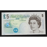 Great Britain UK England 2012 5 Pounds UNC (P-391)