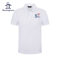 MUNSINGWEAR/Munsingwear Men's Summer New casual short sleeved polo shirt golf sports T-shirt